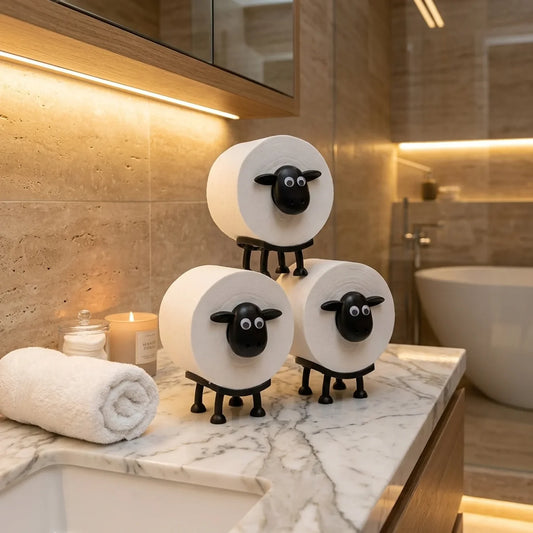 Schattige Schaap Toiletrolhouder
