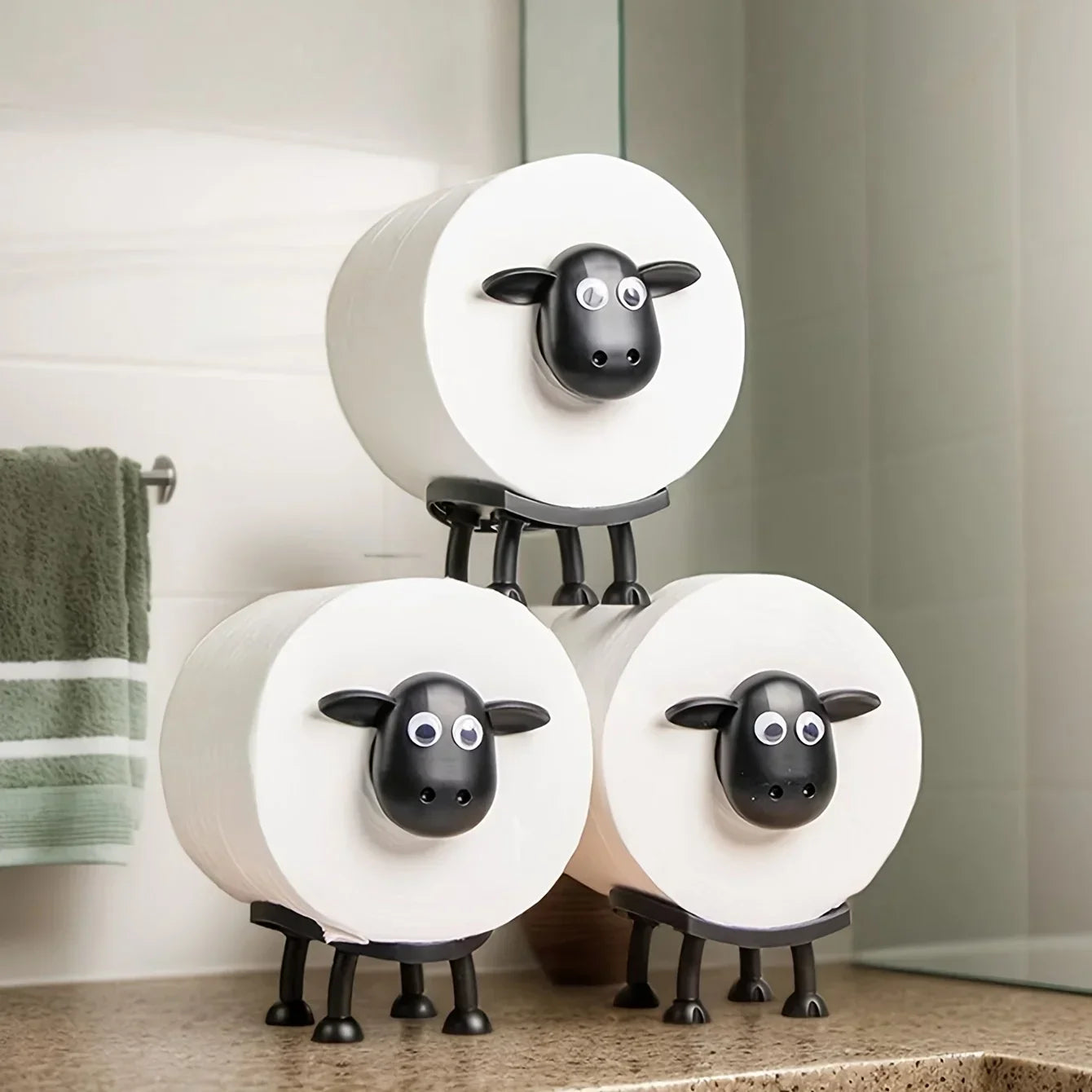 Schattige Schaap Toiletrolhouder