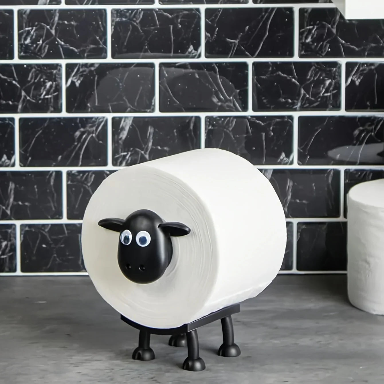 Schattige Schaap Toiletrolhouder