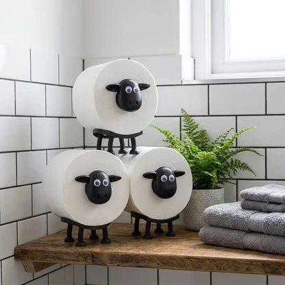 Schattige Schaap Toiletrolhouder